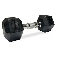 Гантель Starfit DB-301 1гант. 7кг обрезин. черный (УТ-00007100)