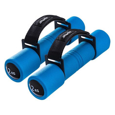 Гантель Starfit DB-203 2гант. 2кг неопр. синий (УТ-00007093)