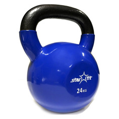 Гиря Starfit DB-401 винил. 24кг синий (УТ-00007108)