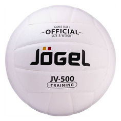 Мяч волейбольный JOGEL JV-500, для пляжа, белый [ут-00009342]