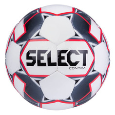 Мяч футбольный SELECT Contra IMS 812310 №4, для газона, белый/черный [ут-00015917] Jogel