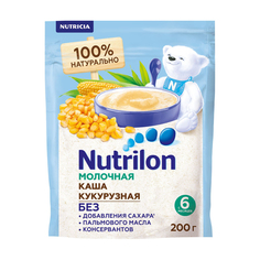 Каша Nutrilon молочная кукурузная с 6 месяцев 200 г