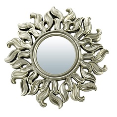 Зеркало декоративное "Реймс", золото, 25 см, D зеркала 9 см QY