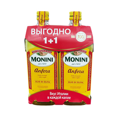 Масло оливковое Monini Anfora 1+1л