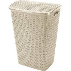 Корзина бельевая Curver My Style 55L кремовая
