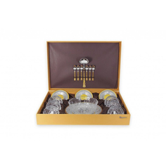 Набор для салата Giorinox из 21 предмета Dubai Gold and Silver