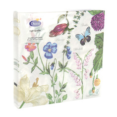 Салфетки бумажные Duni Carlie трехслойные 33x33 см 20 шт