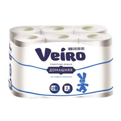 Туалетная бумага Veiro 2-слойная 12 рулонов