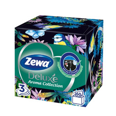 Салфетки Zewa Deluxe Aroma Collection трехслойные 60 шт