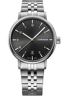 Швейцарские наручные мужские часы Wenger 01.1731.120. Коллекция Urban Classic