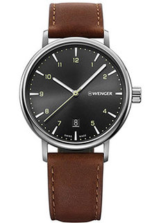 Швейцарские наручные мужские часы Wenger 01.1731.115. Коллекция Urban Classic