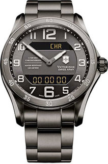 Швейцарские наручные мужские часы Victorinox Swiss Army 241300. Коллекция Chrono Classic