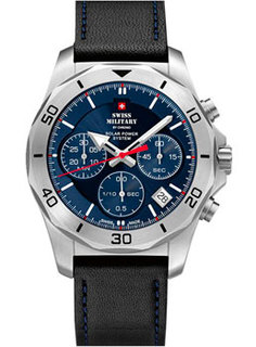 Швейцарские наручные мужские часы Swiss military SMS34072.05. Коллекция Solar Power