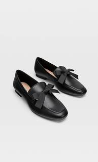 Stradivarius Лоферы Женская Коллекция Черный 40