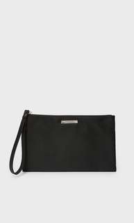 Stradivarius Клатч Из Ткани Женская Коллекция Черный 103