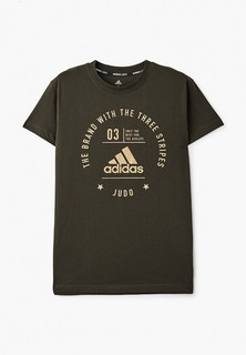 Футболка adidas Combat The Brand With The Three Stripes JUDO