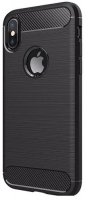Чехол EVA для iPhone X/Xs, черный/карбон (IP8A012B-X)