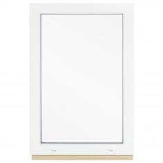 Окно ПВХ, 90x60 см, глухое Deceuninck