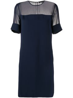 Antonelli платье с прозрачными вставками