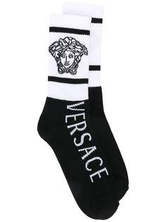 Versace носки с логотипом Medusa