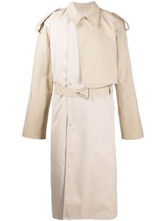 Bottega Veneta тренч в двух тонах