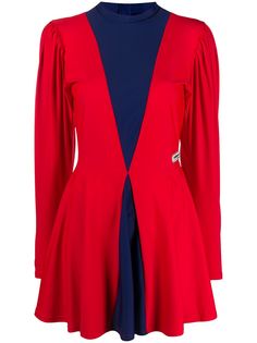 adidas x lotta volkova платье с контрастной отделкой