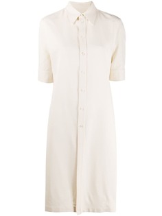 Jil Sander платье-рубашка с короткими рукавами