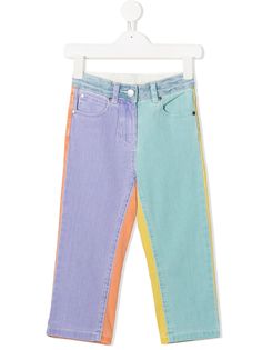 Stella McCartney Kids джинсы с нашивками