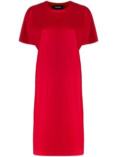 Dsquared2 платье-футболка с короткими рукавами