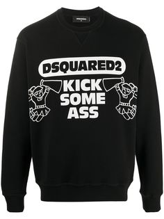 Dsquared2 толстовка Kick Some Ass