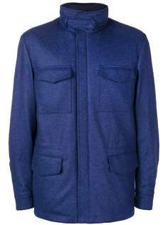 Loro Piana пуховик с воротником-стойкой
