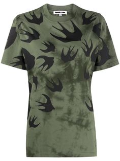 McQ Swallow футболка с принтом Alexander McQueen