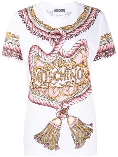 Moschino футболка с принтом