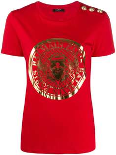 Balmain футболка с логотипом