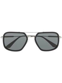 Prada Eyewear солнцезащитные очки-авиаторы Game