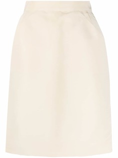 Chanel Pre-Owned прямая юбка 1990-х годов с завышенной талией