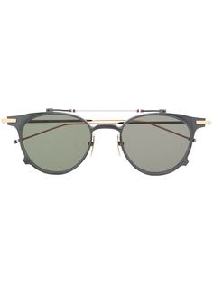 Thom Browne Eyewear солнцезащитные очки в оправе Clubmaster