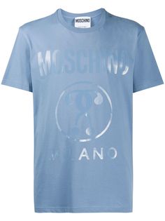 Moschino футболка с принтом Double Question Mark