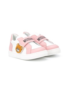 Moschino Kids кеды на липучках