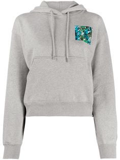 Kenzo худи с абстрактным принтом