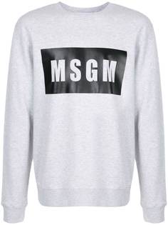 MSGM толстовка с логотипом