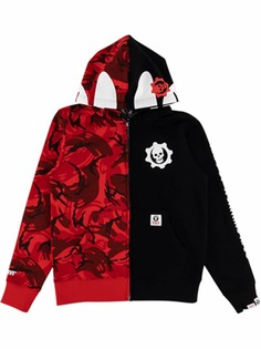 AAPE BY *A BATHING APE® худи x Xbox Gears 5 на молнии