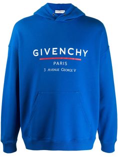 Givenchy худи с принтом Address Logo