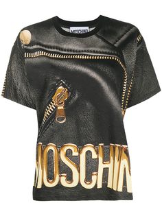 Moschino футболка с принтом