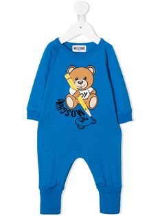 Moschino Kids ромпер Teddy Bear с логотипом