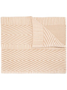 VOZ шарф с узором шеврон