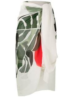 Osklen платок Monstera Garden