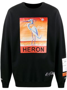 Heron Preston толстовка с принтом