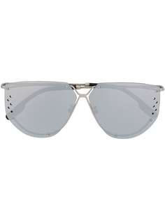 Kenzo солнцезащитные очки-авиаторы с перфорацией