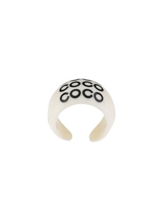 Chanel Pre-Owned кольцо 2001-го года с принтом